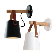 Riley Wooden Wall Lamp