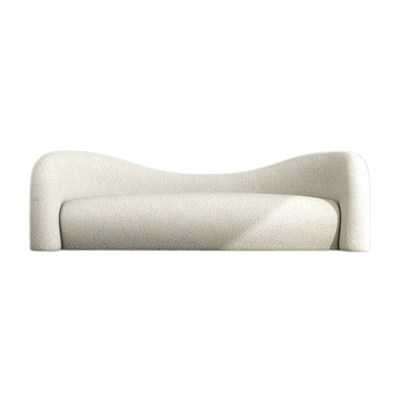 Lazy Minimalist Sofa - Lamb Cashmere