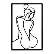 Beauty Line Iron Wall Art