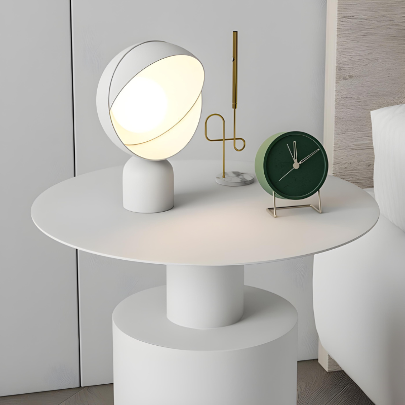 Nordic Modern Round Bedside Table