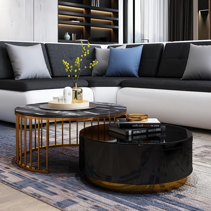 Marble Round Coffee Table