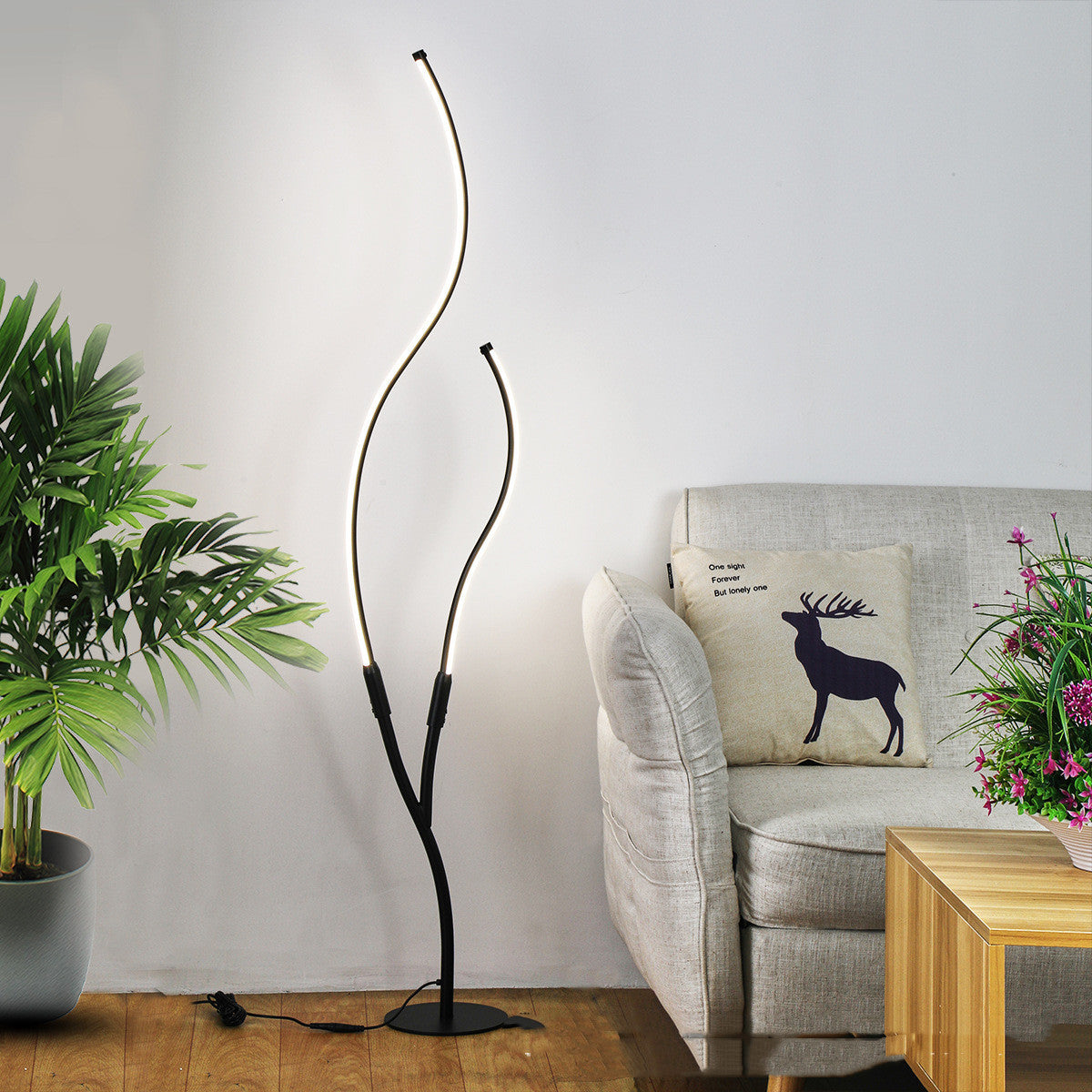 Twig Floor Lamp - Remote Control