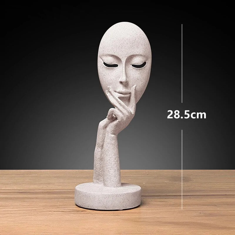 3D Face Mask Sculpture