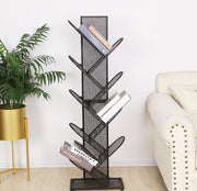 Nordic Iron Tree-Shaped Bookshelf