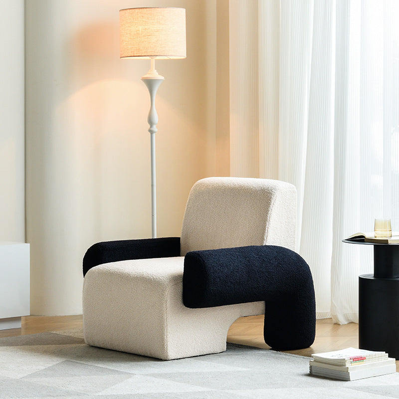 Nordic Luxury Sofa Chair - Lamb Cashmere