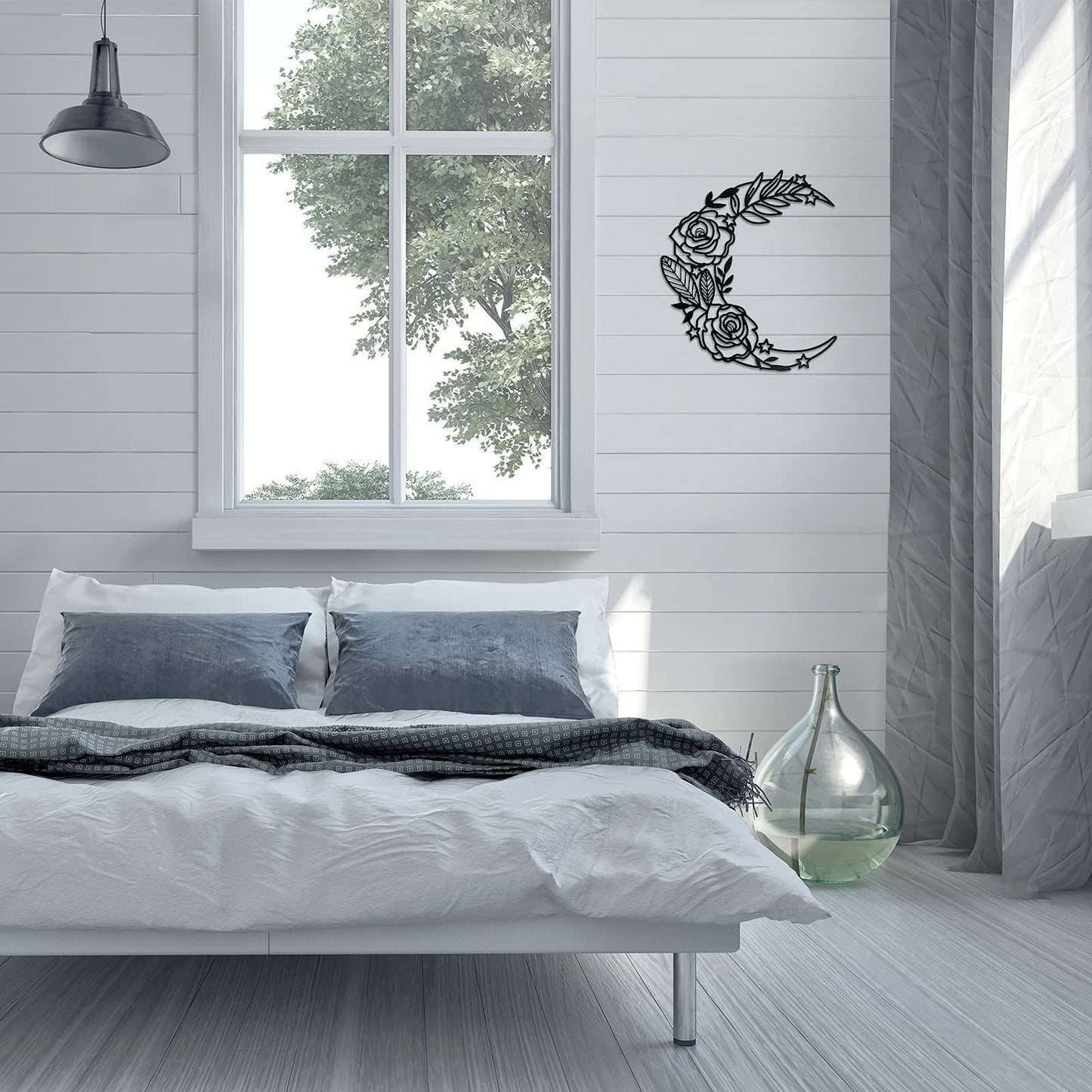 Moon Flower Wall Art