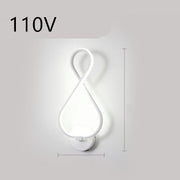 Nordic Spiral LED Wall Lamp