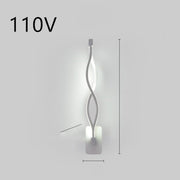 Nordic Spiral LED Wall Lamp