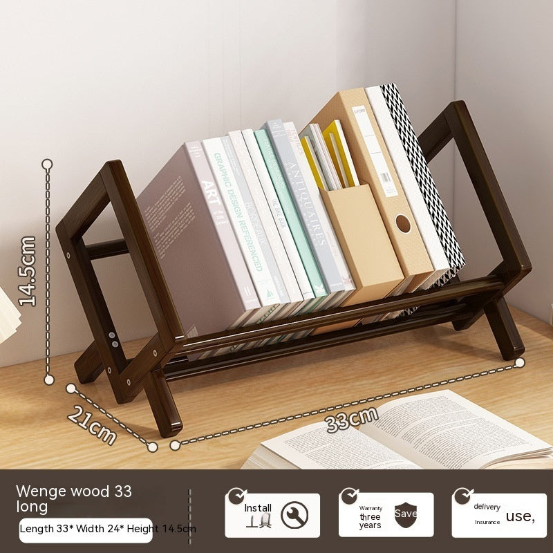 Bamboo Desktop Bookshelf