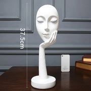 3D Face Mask Sculpture