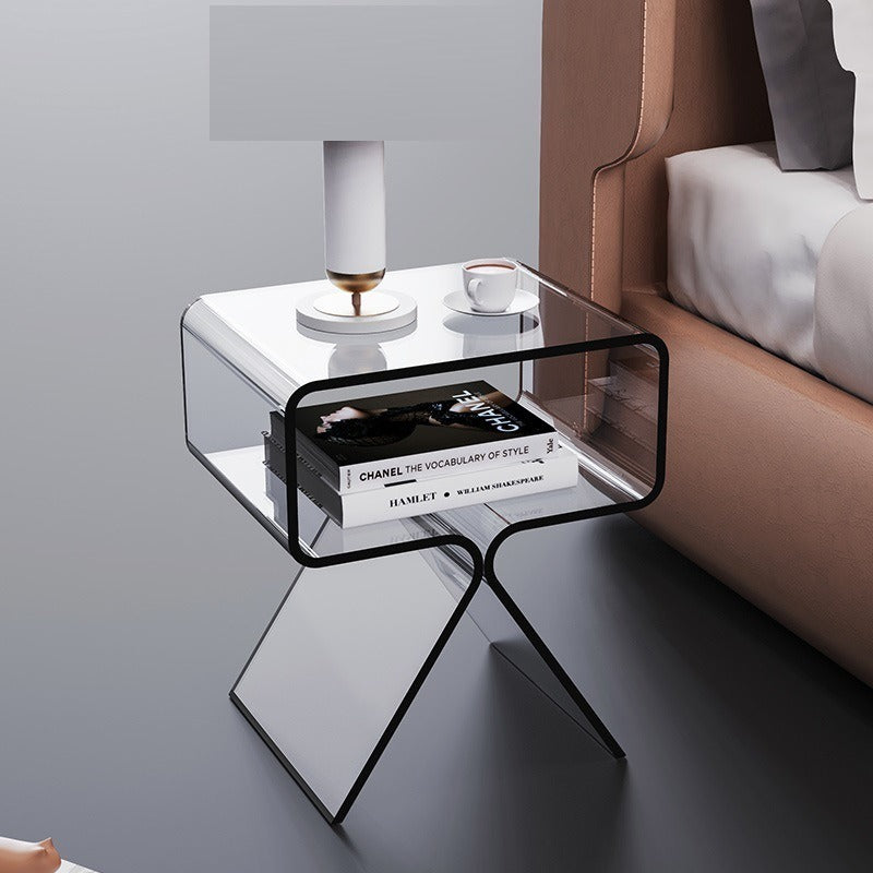 Minimalist Transparent Acrylic Side Table