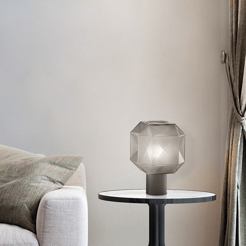 Glass Table Lamp