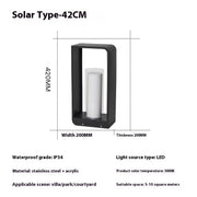 Solar Outdoor Lamp - Waterproof