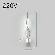 Nordic Spiral LED Wall Lamp