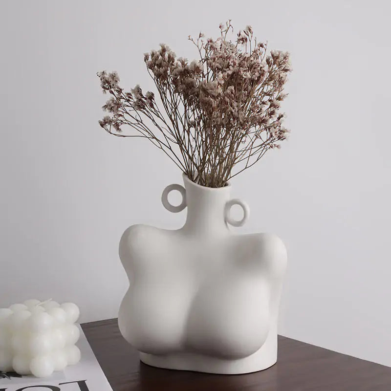 Body Form Ceramic Vase Set