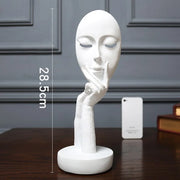 3D Face Mask Sculpture