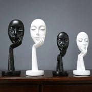 3D Face Mask Sculpture