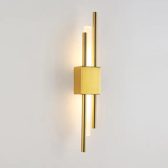 Aurelia Brass LED Wall Lamp