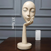 3D Face Mask Sculpture