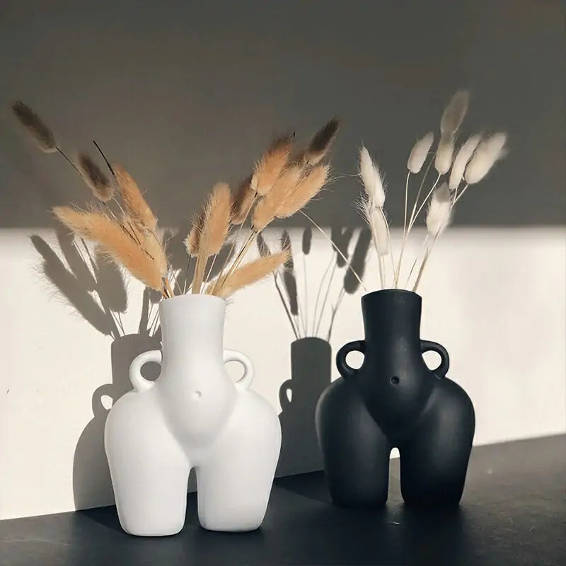 Body Form Ceramic Vase Set