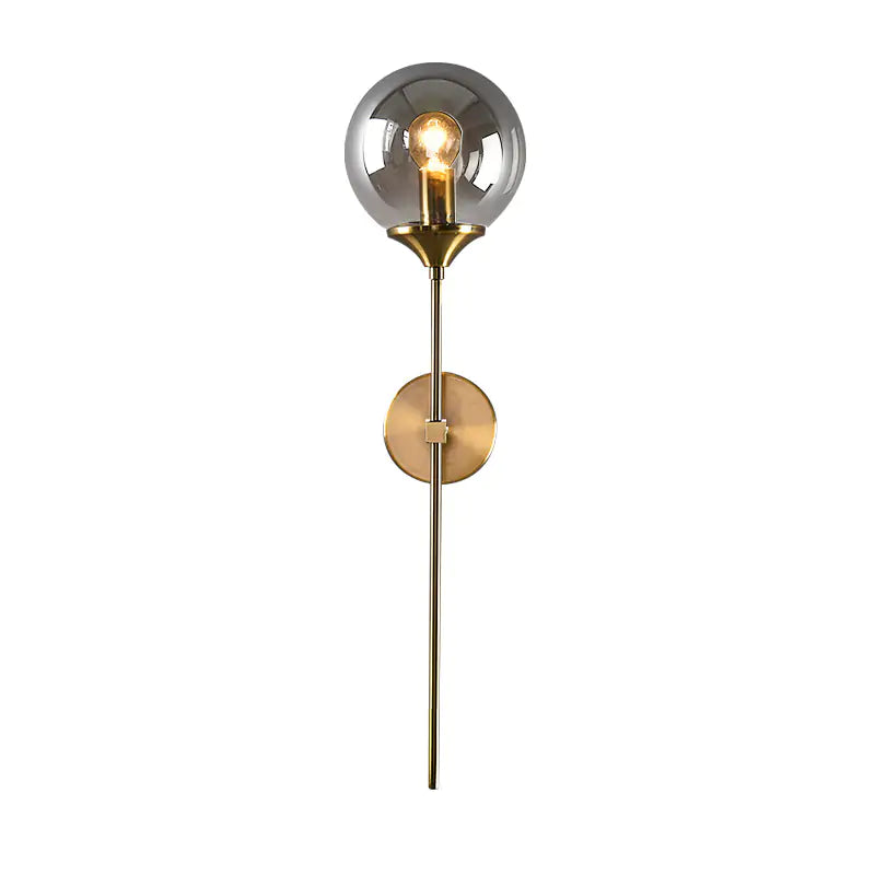 Golden Globe Wall Lamp